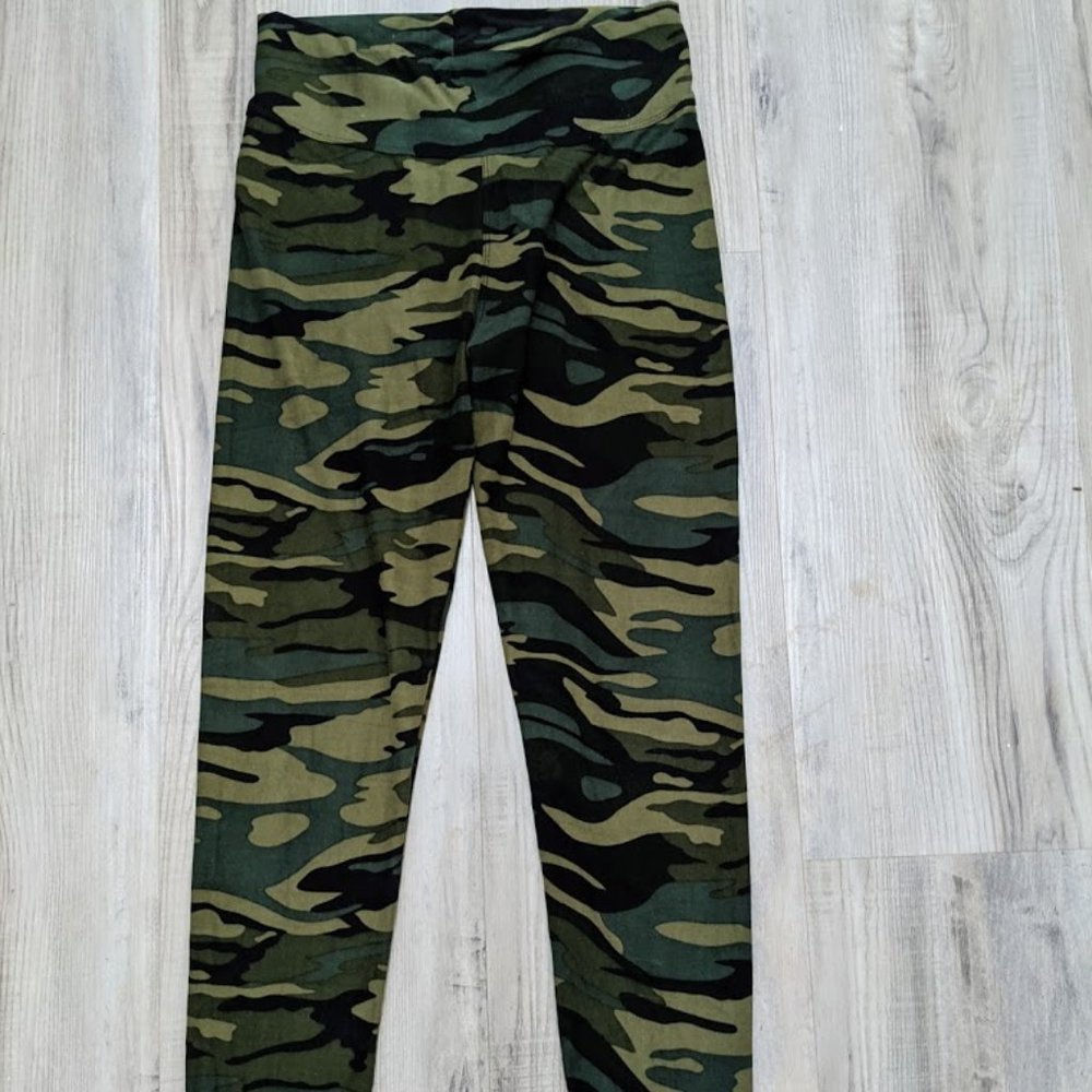 Kathy jogging army leggings